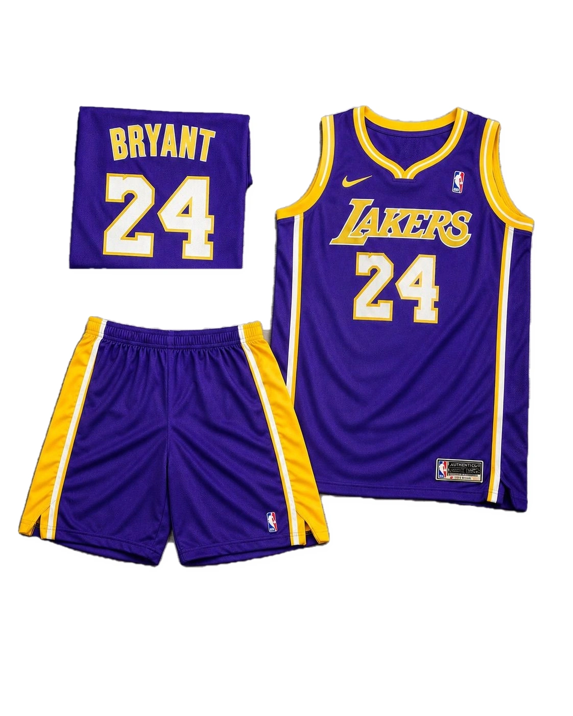 Conjunto NBA Lakers Bryant 24 morado